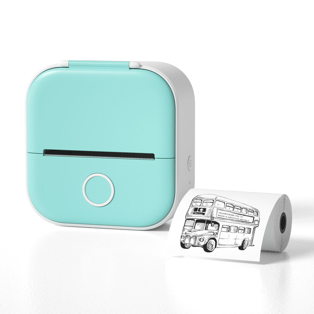 PrintPal Mini Thermal Printer — Wireless Label & Photo Printing