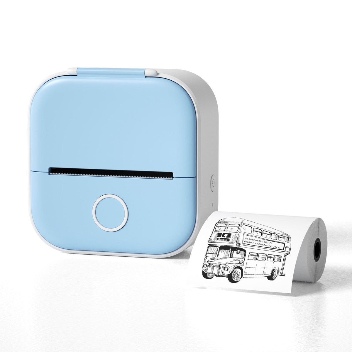 PrintPal Mini Thermal Printer — Wireless Label & Photo Printing